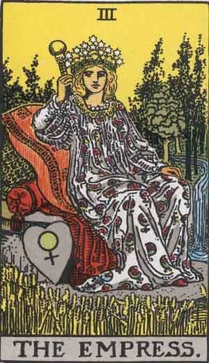 Карта Таро Императрица — The Empress